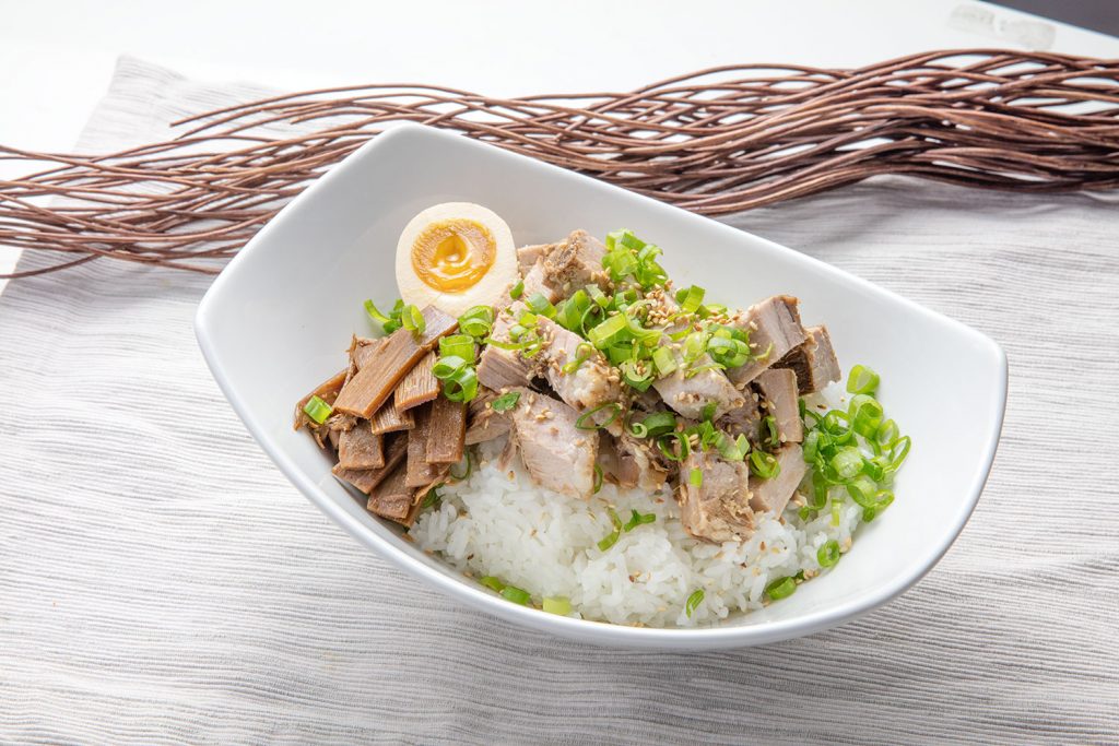 Pork Chashu Rice Bowl Tamashii Ramen House NoHo Arts 
