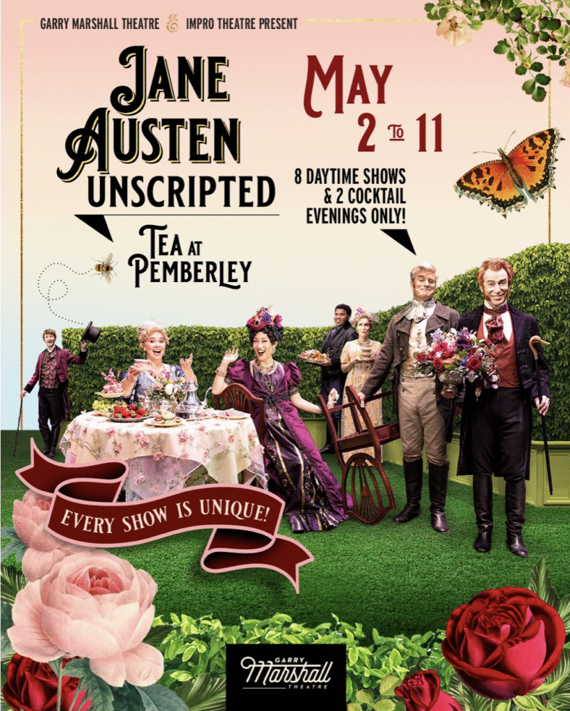via www.nohoartsdistrict.com Jane Austen Unscripted: Tea at Pemberley.